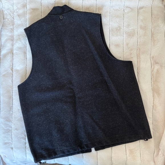 Filson Men’s MACKINAW Charcoal Wool Vest Liner NWOT - Picture 7 of 10